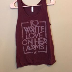 To Write Love on Her Arms Tank Top